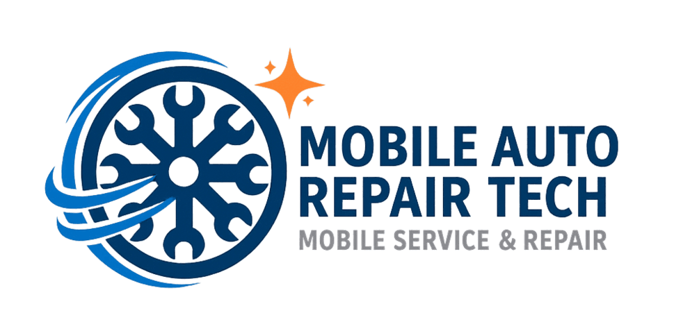 Mobile Auto Repair Tech Logo